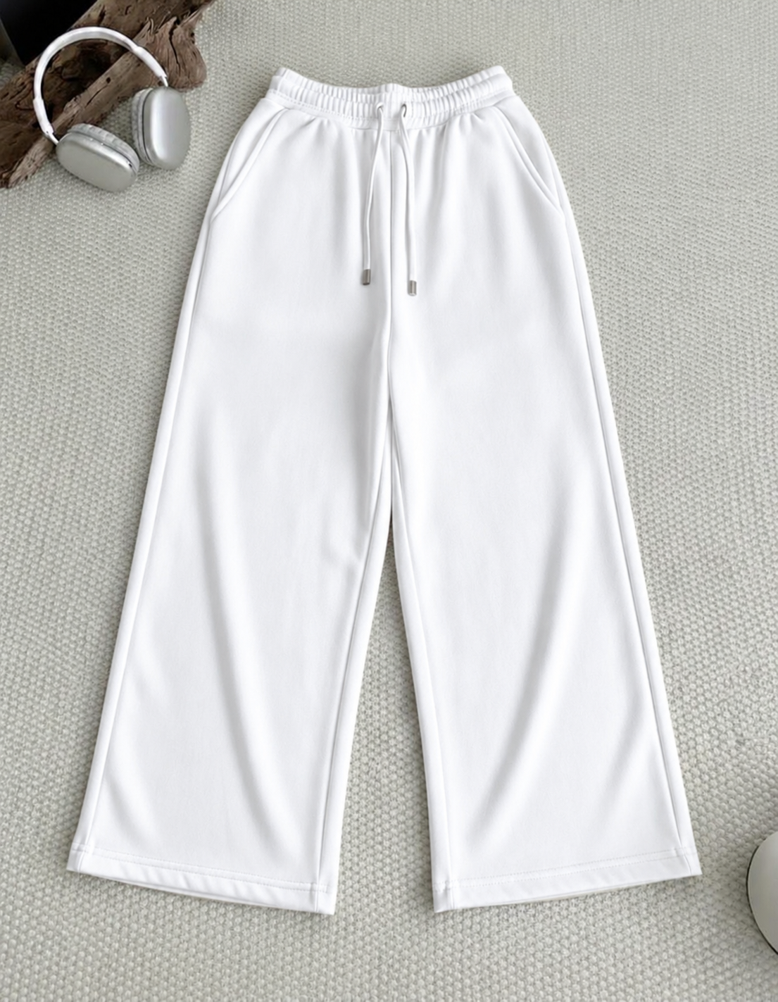 White Flapper Trouser