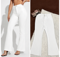 White Bell Bottom Jeans