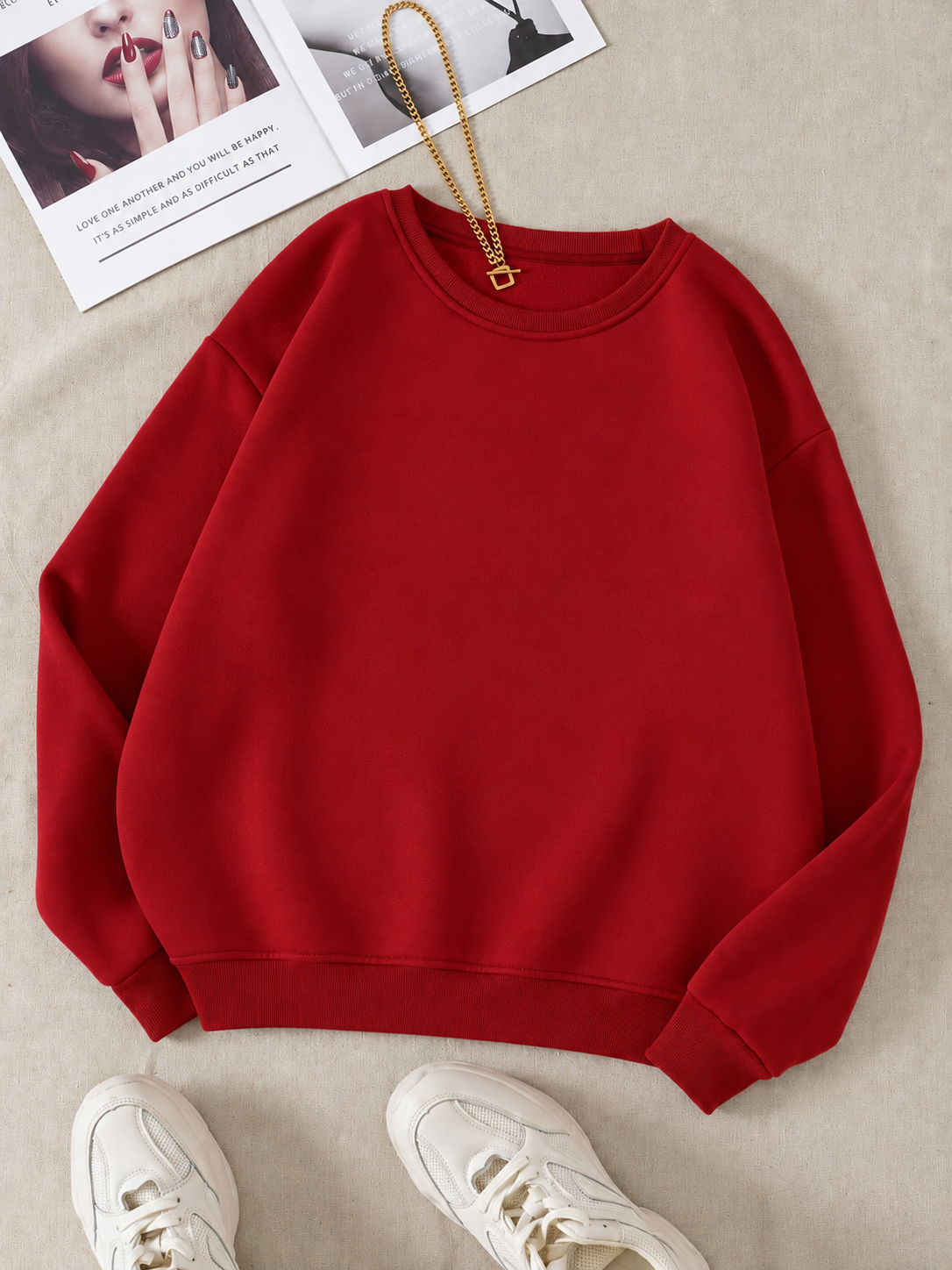 Red Sweatshirt