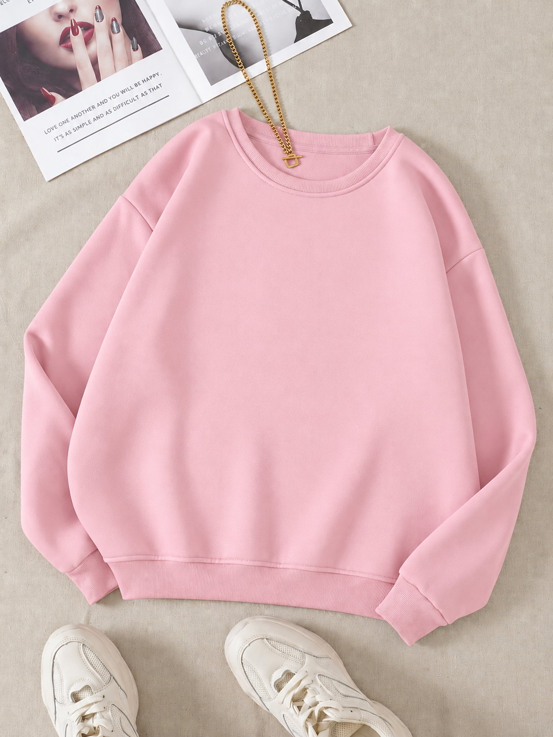 Baby Pink Sweatshirt