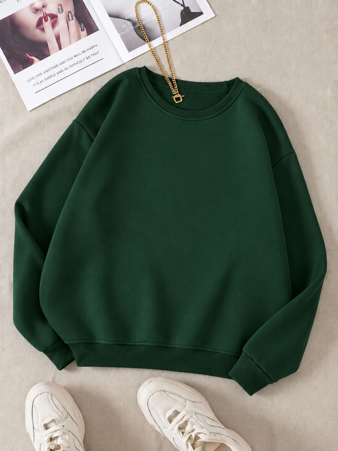 Bottle Green Sweatshirt