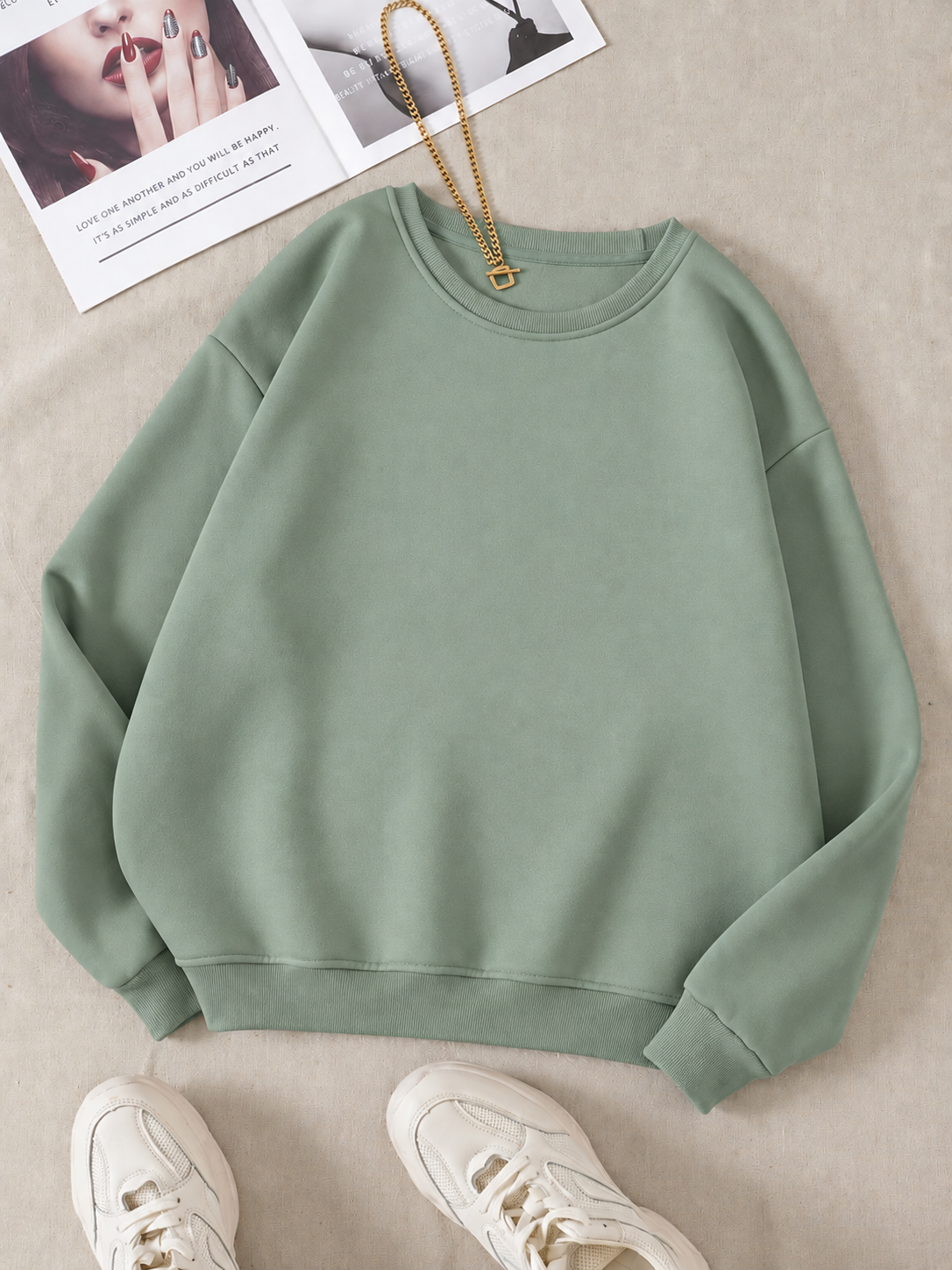 Mint Green Sweatshirt