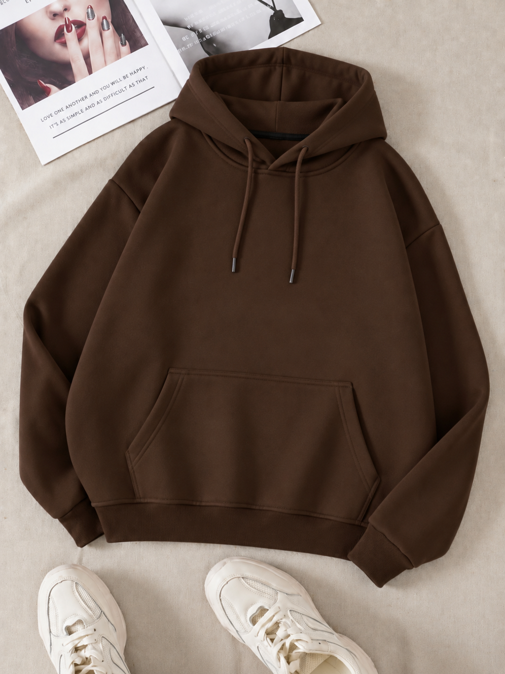 Brown Hoodie