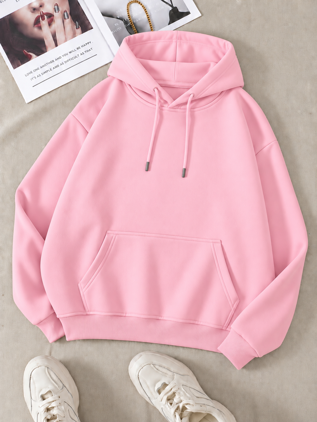 Baby Pink Hoodie