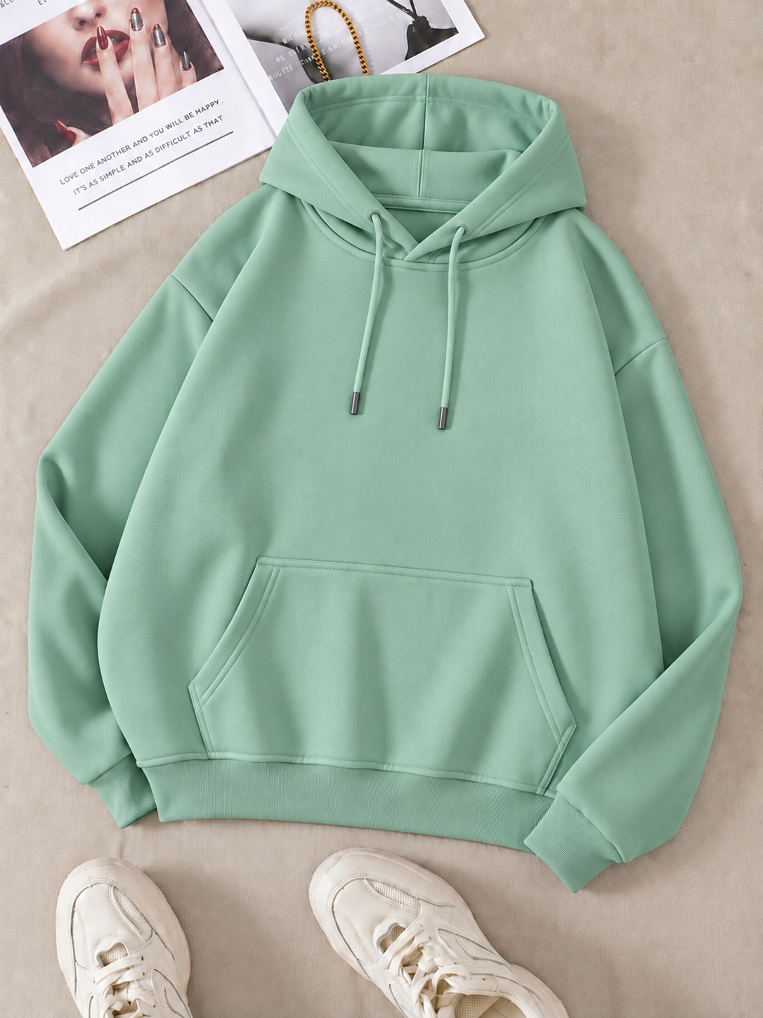 Mint Green Hoodie