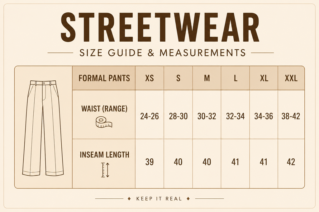 Brown Formal Pants