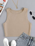 Beige Tank Top