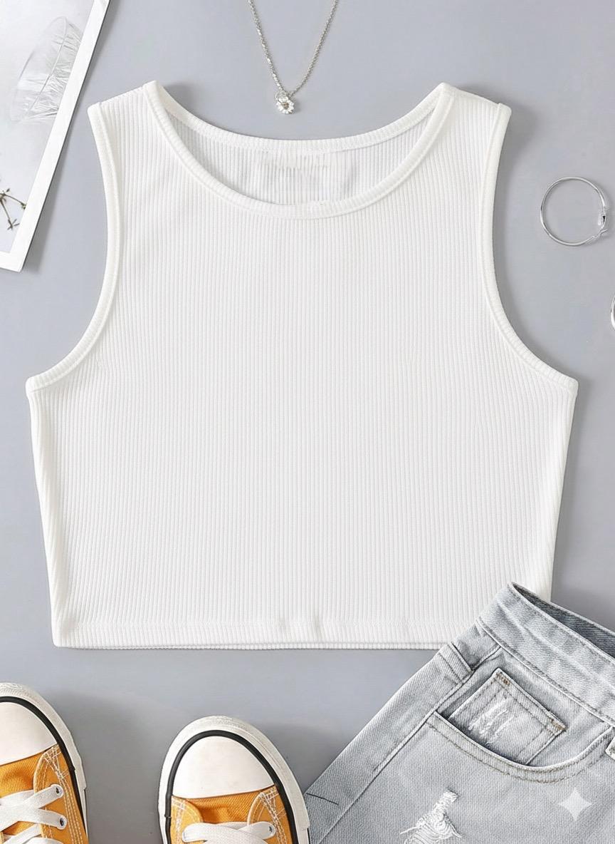 White Tank Top