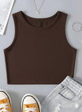 Brown Tank Top