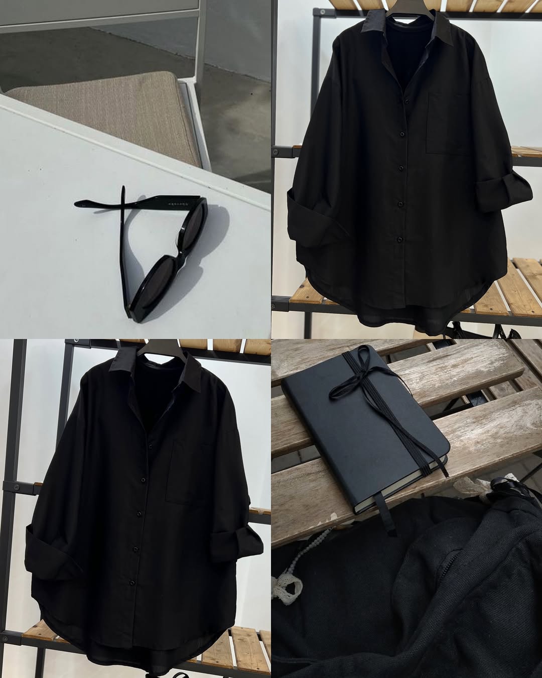 Black Button Down Shirt