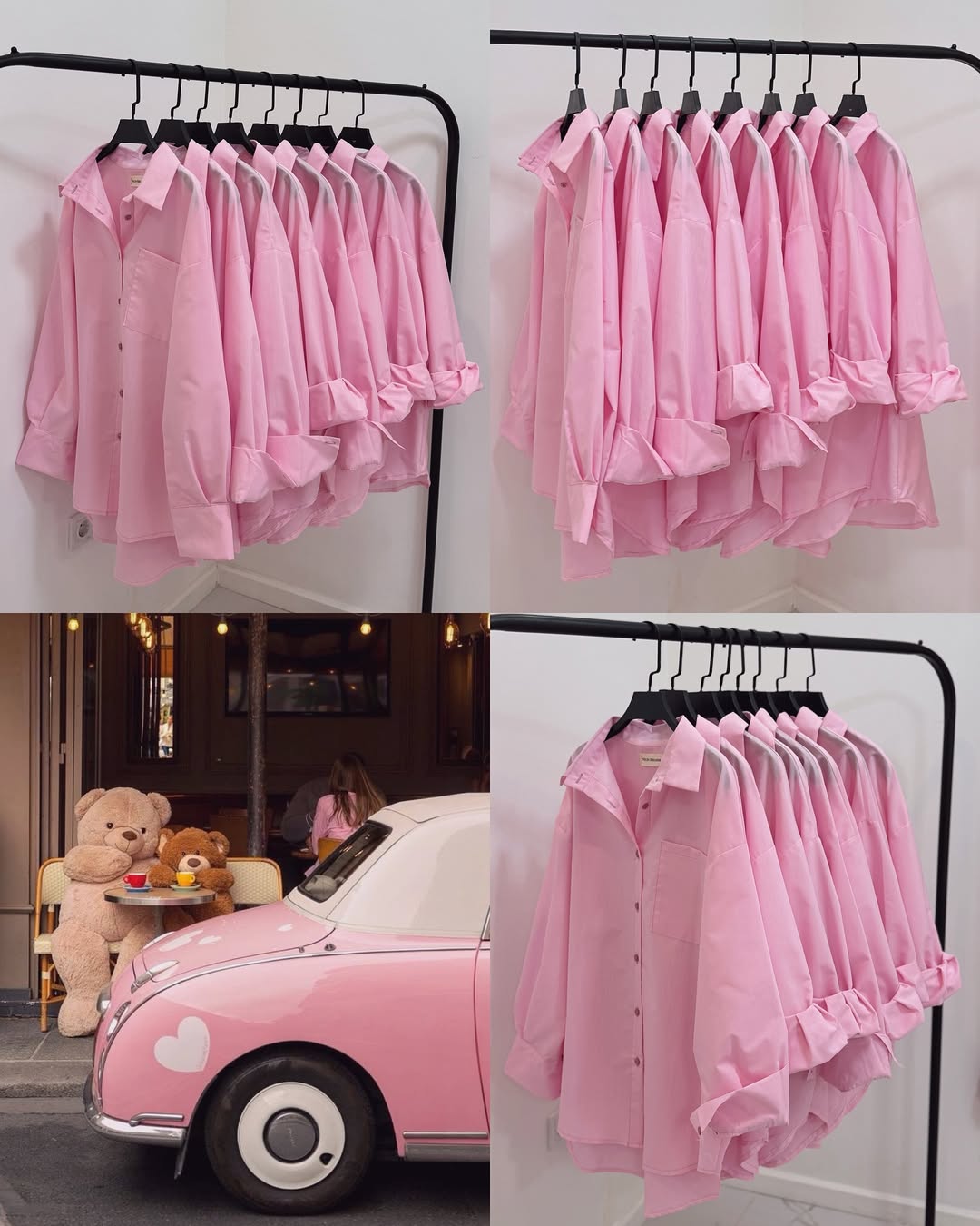 Baby Pink Button Down Shirt