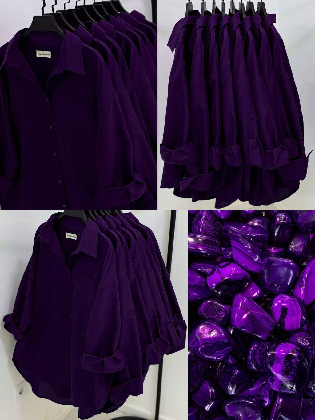 Purple Button Down Shirt